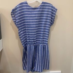 Chambray Romper